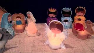 In the Hoop Nativity Flameless Tealight Covers by Embroidery Garden [upl. by Itin273]