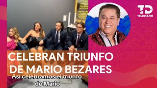 Mario Bezares gana La Casa de los Famosos y así celebraron familia y amigos [upl. by Freeman264]