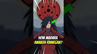 How Madara Awakening Rinnegan  shorts anime naruto [upl. by Iam403]