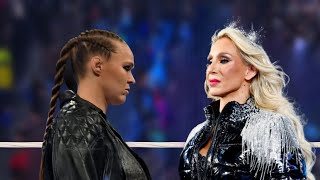 WWE WrestleMania LIVE FULL MATCH  Charlotte Flair VS Ronda Rousey [upl. by Isa46]