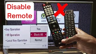 How to Disable IR Remote Control Functionality on LG Televisions [upl. by Reinold]