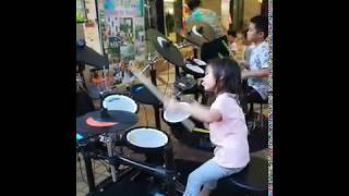 Lovely Asian kid drummers [upl. by Sairahcaz]