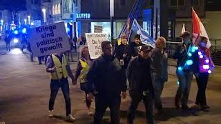 Demo für Frieden Freiheit und ein friedliches selbstbestimmtes Leben am 28102024 in Bamberg [upl. by Seedman]