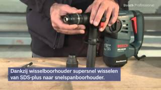 Bosch Boorhamer met SDSplus GBH 328 DFR Professional [upl. by Kalvin]