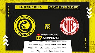 CASCAVEL X HERCÍLIO LUZ  BRASILEIRÃO SÉRIE D  1ª FASE [upl. by Ahsiniuq]