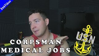 NAVY JOBS Corpsman  All 36 types [upl. by Hsima]