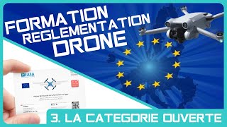 VOL EN CATEGORIE OUVERTE les règles à respecter Formation Réglementation Drone  Mise à jour 2024 [upl. by Ernest]