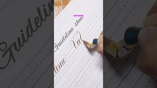 “Embracing the elegance of pointed pen calligraphy CalligraphyArt PointedPen HandLettering” [upl. by Akina]