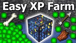 How to Turn a Mob Spawner Into an XP Farm in Minecraft survival series part13 [upl. by Fiann600]