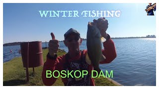 WINTER FISHING AT BOSKOP DAM [upl. by Nylime]