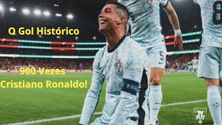 O Gol 900 de Cristiano Ronaldo O Gol Histórico de Cristiano Ronaldo Será que chega aos 1000 [upl. by Notlrahc926]