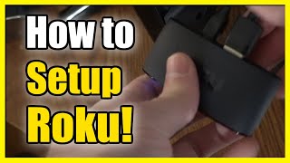 How to Setup Roku Express 4k on TV Fast Method [upl. by Philbert]