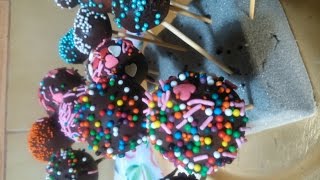 RECETA FACIL DE CAKE POPS [upl. by Joappa]