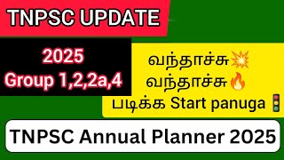 Tnpsc Annual Planner 2025 updategroup2 tnpscupdatestnpscannualplannertnpscexamtnpscexamgroup4 [upl. by Kilan]