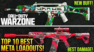 WARZONE New TOP 10 BEST META LOADOUTS After Major Weapon Update WARZONE Best Setups [upl. by Bbor255]