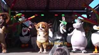 Madagascar Live Show at Chessington World of Adventures Prepare to party I like to move it [upl. by Aimahs958]