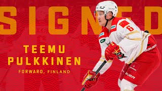 Teemu Pulkkinen talks KHL hockey first days in KRS and Kunluns finnish heritage [upl. by Gray]