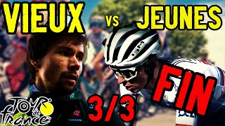 VIEUX vs JEUNES  FIN Ep 33  TOUR DE FRANCE 2024 [upl. by Ohara]