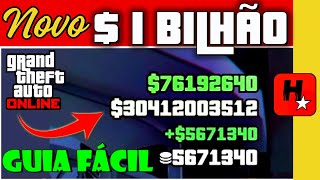 1 Bilhão Rápido Fácil ✅ MELHOR GLITCH DE DINHEIRO GTA 5 ONLINE  FAÇA MILHÕES  GTA V MONEY GLITCH [upl. by Annala]