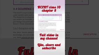 Metals and Nonmetals lesson NCERT class 10 Chapter 3 chem speed subscribe education shorts [upl. by Rosella]