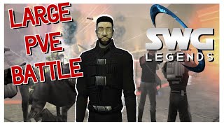 Large PVE Action  “Hate Actually”  SWG Legends [upl. by Dove70]