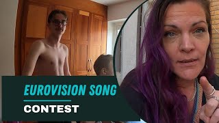 Eurovision song contest  VIlket jävla hus de köpt ENG SUB [upl. by Nauqas]