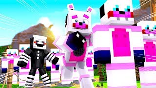 Capturing The Funtime Freddy Clones Minecraft FNAF Roleplay [upl. by Korb876]