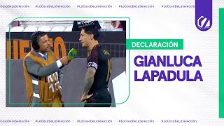 GIANLUCA LAPADULA quotFossati tiene muy buenas ideas sabe muchoquot  AMISTOSO INTERNACIONAL 🇵🇪⚽️🇳🇮 [upl. by Yelnik830]