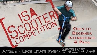 2016 ISA Scooter Competition Coming to The Edge [upl. by Aicenav]