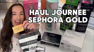 Haul journée Sephora Gold [upl. by Mailiw]