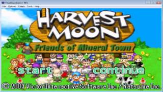 Visual Boy Advance How to Use Cheats on Harvest Moon FoMT [upl. by Bibi]