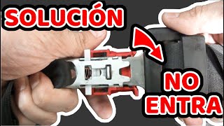 Reparar cinturón de seguridad torcido [upl. by Evreh]