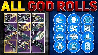 Every Brave GOD ROLL You Should Look Out For ALL Weapons  Destiny 2 Into the Light [upl. by Leva]