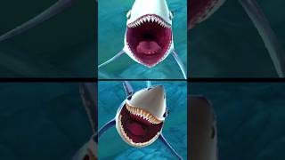 Hungry Shark World Evolution Of Porbeagle Shark Bite [upl. by Mimajneb]