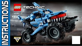 LEGO 42134 instructions  Technic  2022  Monster Jam Megalodon legoinstructions legotechnic [upl. by Billie199]