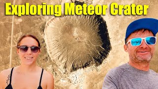 Exploring Meteor Crater in Arizona [upl. by Ahsenak983]