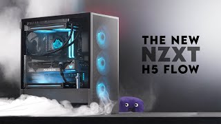 Airflow Enhanced The New NZXT H5 Flow RGB is Here  Radeon RX 7800 XT Gaming PC Build [upl. by Diad]