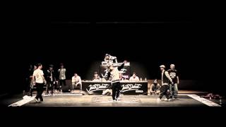 2014 JUSTE DEBOUT Korea Popping Semi Final2 MOHIGHER vs BOOGIE BOOGampFIRE BAC [upl. by Ecydnarb]