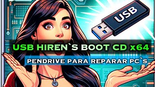 Cómo Crear USB de Hirens Boot CD PE x64 2024 ¡Arranca y Repara tu PC [upl. by Standush]