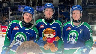 2023 Teddy Bear Toss Goal  Swift Current Broncos  Rylan Gould [upl. by Fanchette]