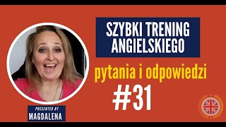 Szybki Trening Angielskiego A1A2  Pytania I Odpowiedzi  meeting 31 [upl. by Ignaz]