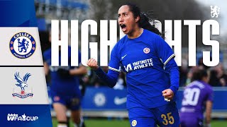 Chelsea Women 10 Crystal Palace Women  HIGHLIGHTS amp MATCH REACTION  Chelsea 202324 [upl. by Bellda]