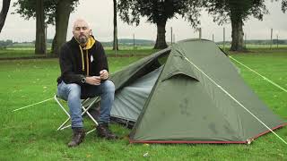 OLPRO Pioneer Lightweight 2 Berth Tent Walkthrough [upl. by Sadnak]