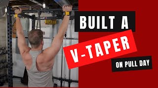 Pull Day Workout Build That VTaper [upl. by Eeznyl]