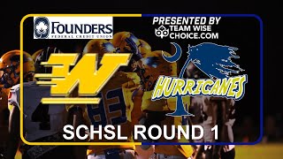 Woodruff vs Wren  SCHSL 3A Round 1 Playoffs Football [upl. by Uyekawa630]