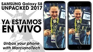 Evento Samsung Galaxy S8 ESPAÑOL UNPACKED2017 GalaxyS8 [upl. by Jacobo]