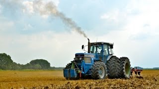 Ford TW35  Stubble Cultivation [upl. by Noek]