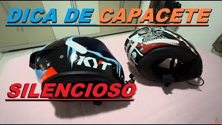 CAPACETE QUE NAO ENTRA VENTO A 200 KM POR HORA [upl. by Fem]