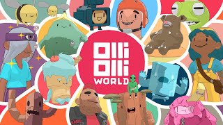 OlliOlli World  Official Gameplay Trailer  PS5 PS4 [upl. by Oicneserc165]