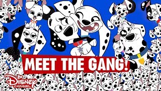 101 Dalmatian Street  Meet the Gang 👋  Disney Channel UK [upl. by Ehudd242]